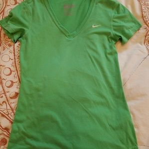 Nike dri-fit short sleeve v-neck